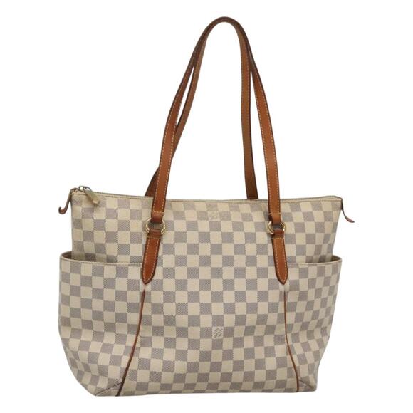 LOUIS VUITTON Damier Azur Totally MM Tote Bag N51262 - Picture 1 of 16